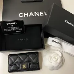 CHANEL キーケース マトラッセ 黒