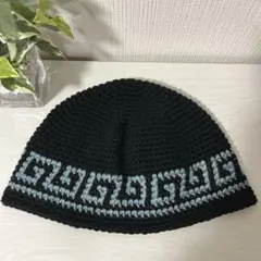 手編み帽子