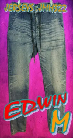 【美品まるでジャージ】EDWIN ジャージーズ 楽ちんスリムデニム 日本製✨