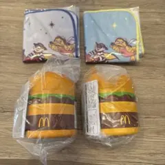 マクドナルド福袋 スープジャー2個、タオル2枚セット