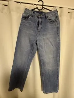 GRL ライトブルーストレートデニムパンツ M