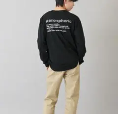 新品　キッズ　メンズ　160㎝　Mサイズ　長袖Tシャツ　ロンT スウェットのサムネイル