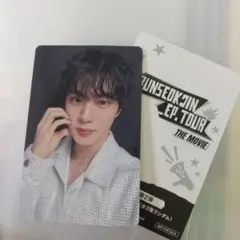 BTS ジン RUNSEOKJIN 映画 カレンダー付きフォトカード トレカ