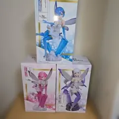 未開封 リゼロ レムラムエミリア3体セット ジュエル ラウンドワン限定