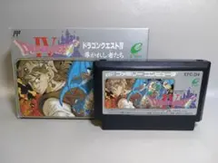ファミコン　【箱説つき】ドラゴンクエスト４