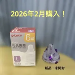 【新品】Pigeon 哺乳瓶用乳首 Lサイズ 6ヶ月から 1個のみ