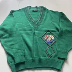 90s ヴィンテージ デザイン アート ニット セーター