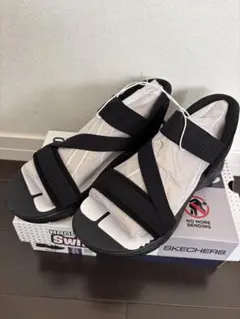SKECHERS SUMMITS SANDAL ブラック 25cmのサムネイル