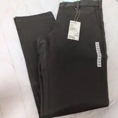 ストレッチスリムパンツ ダークグリーン 無印良品のサムネイル