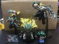 僕のヒーローアカデミア 緑谷出久 プライズ フィギュア まとめ売り おまけ付き