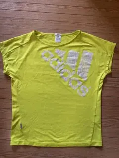 adidas Tシャツ テニス　ランニング　黄色