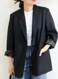 2024AW JOURNAL STANDARD ブラック テーラードジャケット