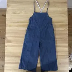 デニムブルー オーバーオール 110
