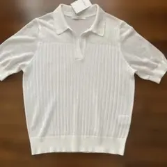 rosarymoonロザリームーンPolo Knit Topポロアメスリニット - メルカリ