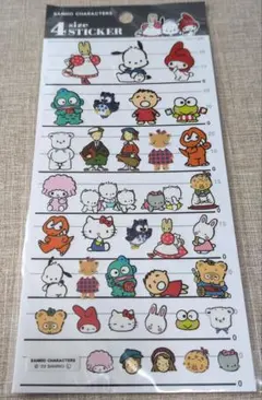 サンリオ シールセット 4サイズステッカー