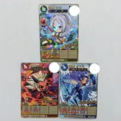 オレカバトル２　フリーレン、悪魔マクス、波騎士トリト　コロコロコミック　付録