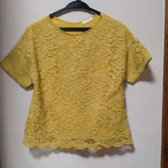 アースミュージックアンドエコロジー レース Tシャツ