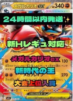 新Hレギュ対応✨24時間以内発送✨メガルカリオex 構築済みデッキ　大会上位入賞