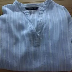 ミズイロインド　シャツワンピース フリーサイズ