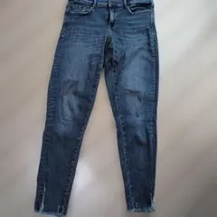 ZARA　BASIC　ダメージスキニーデニム　即日発送