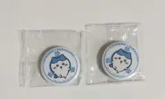 ちいかわ　くら寿司　缶バッチ ハチワレ