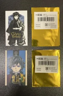 [鬼滅の刃]柱展キービジュアルランダムコレクションフォト 富岡義勇2点セット