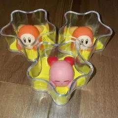 星のカービィ play with ワドルディ ぷにぷにマスコット２種3個セット