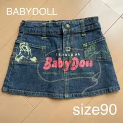 デニムスカート BABYDOLL ミニスカート