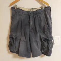 アバクロンビーアンドフィッチ デニム ワークパンツ W31 インディゴ 