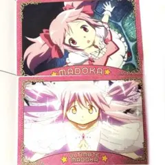 まどマギ　まどかマギカ クリアビジュアルポスター まどか アルティメットまどか