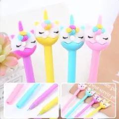 【新品】ユニコーン 中性ペン 12本セット 可愛い 文房具 学生用 サインペンのサムネイル