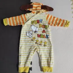 ☆USJにて購入☆　スヌーピー　ロンパース　80サイズ　着ぐるみのサムネイル