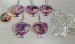 忍たま乱太郎　四年生　デコうちわキーチェーン