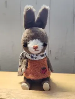 handmade テディベア ウサギ ぬいぐるみ