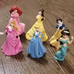 ディズニープリンセス　6体セット