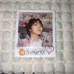 BOYNEXTDOOR ボネクド SUNGHO ソンホ ポストカード