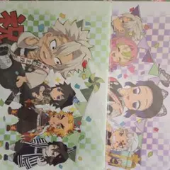 鬼滅の刃 誕生日 クリアファイル 実弥 しのぶ