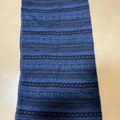 リトマス　ネックウォーマー　藍染
