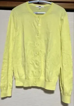 UNIQLO イエロー カーディガン Mサイズ