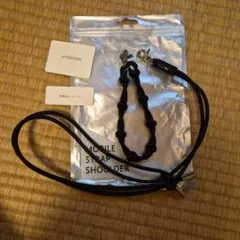 BEAURE MOBILE STRAP SHOULDER ブラック