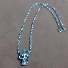 スカルアクセサリーネックレス