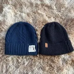 ニット帽　2点セット