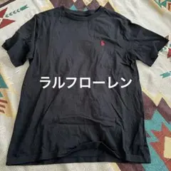 POLO Ralph Lauren 黒 Tシャツ M (10-12)