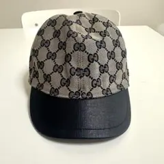 GUCCI GGパターン キャップ ベージュ/ブラック