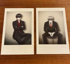 銀魂 カード 2枚セット 沖田 土方 モノクロ