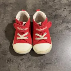 Miki House レッド スニーカー