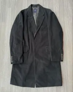 90-00s old gap balmacaan coat black