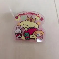 ポムポムプリン アクリルバッジ サンリオ