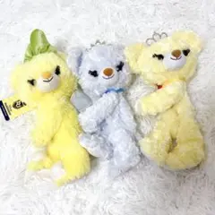 【新品あり】ユニベアシティ　ぬいぐるみ　プラッシュポーチ　3点セット　まとめ売り