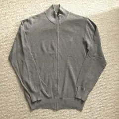 ジップアップカーディガン カーディガン